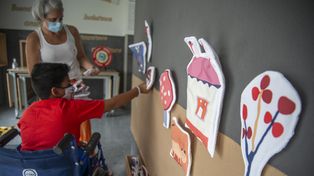 La nueva sala 5 del Hospital Vilela es un espacio que se pensó hace diez años y comenzó a tomar forma hace dos, donde salud y juego se dan la mano, con respeto de los derechos de las infancias y la ley de Salud Mental.