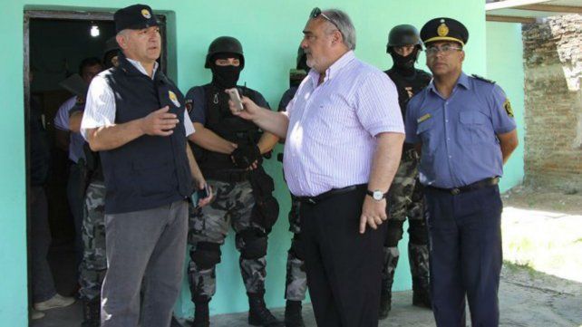 Fue un escándalo. En un allanamiento