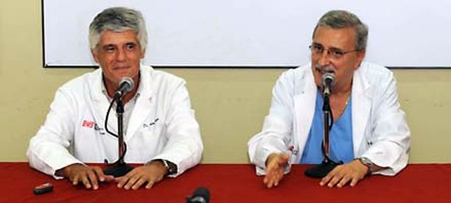 Sandro ya respira por sus propios medios y se halla con buen &aacute;nimo