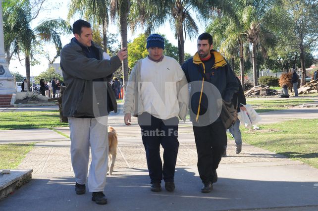 Manifestantes cortaron Avenida Rivadavia por el inicio de obras en el Parque Alberdi
