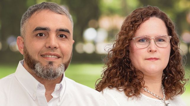 René Pérez y Gisela Martinelli René Pérez y Gisela Martinelli