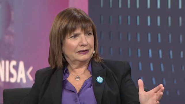 La candidata presidencial de Juntos por el Cambio Patricia Bullrich.