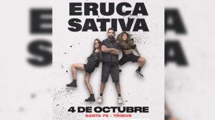 Eruca Sativa vuelve a Tribus con un show cargado de rock y energía única