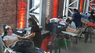 Santa Fe dona sangre: con apoyo nacional se hizo una gran colecta