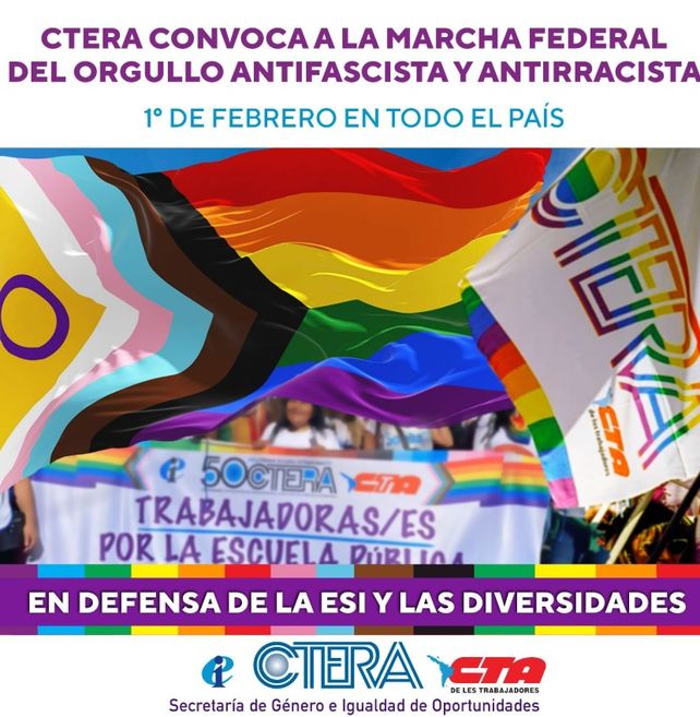 Marcha Federal antifascista, antiracista: más ciudades se suman en Entre Ríos