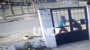Quiso robar en la Casita de las Madres pero lo atraparon