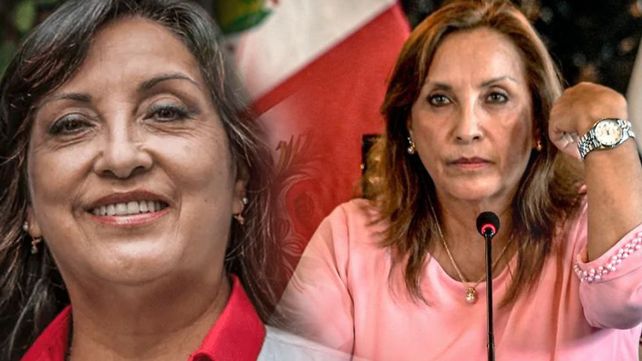 La Presidenta de Perú Dina Boluarte