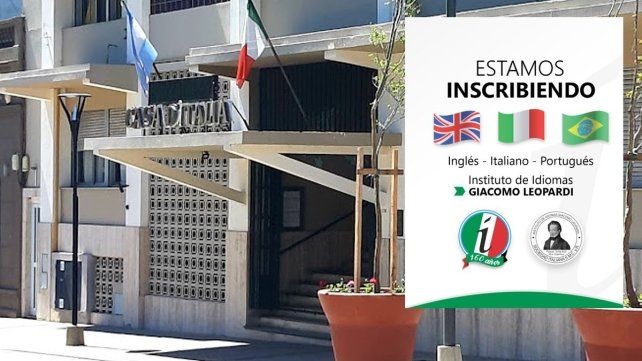 El Instituto de Idiomas Giacomo Leopardi de la Sociedad Italiana de Paraná abrió la inscripción para los cursos del idioma italiano