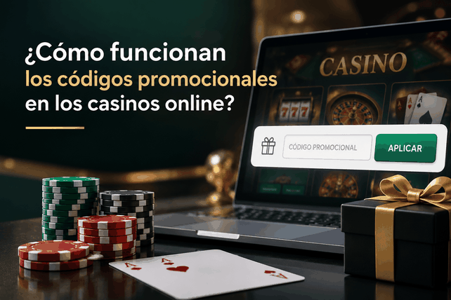 ¿Cómo funcionan los códigos promocionales en los casinos online?