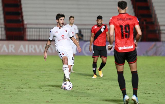 Newells se trajo un punto de Brasil en el debut en la Copa Sudamericana