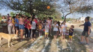 El Voluntariado Deportivo llevó adelante otra acción solidaria.