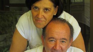 Concepción Arregui junto a su esposo Roberto Luis Audano