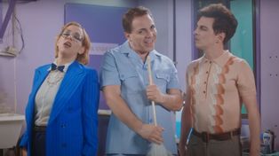 Castro junto a los Miranda! en el video de su versión de Prisionero
