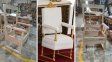 Fabrican en Esperanza el sillón que utilizará el papa León XIV durante su visita a Luján
