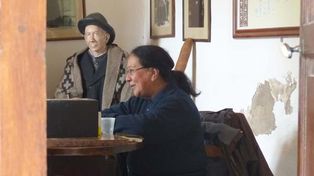 Rosita, la directora del museo, es la secretaria del cura Brochero
