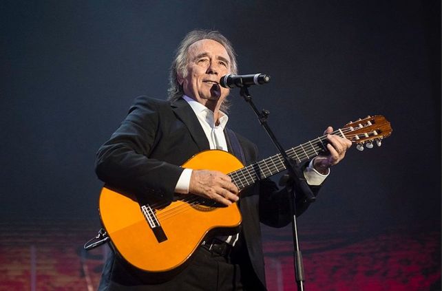Joan Manuel Serrat ofrecerá un recital en el Autódromo para despedirse del público de Rosario. 