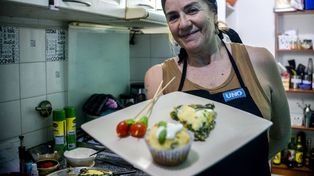 Claudia Martínez en La Cocina del UNO
