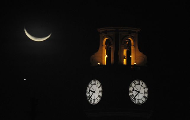 El fenómeno entre la Luna y el Lucero