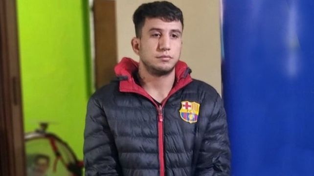 Alejandro Ficcadenti al ser detenido en otra causa