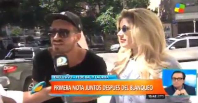 Fede Bal y Laurita Fernández especularon sobre el inicio de su romance en la primera nota juntos