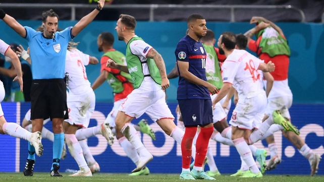 Suiza dio el batacazo y eliminó a Francia de la Eurocopa