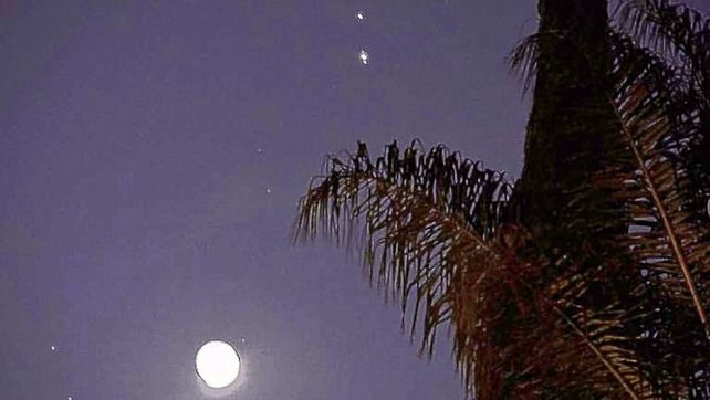 El fenómeno tendrá su plenitud entre las 20 y las 21 horas.