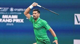 Novak Djokovic se metió en la final del Masters 1000 de Miami.