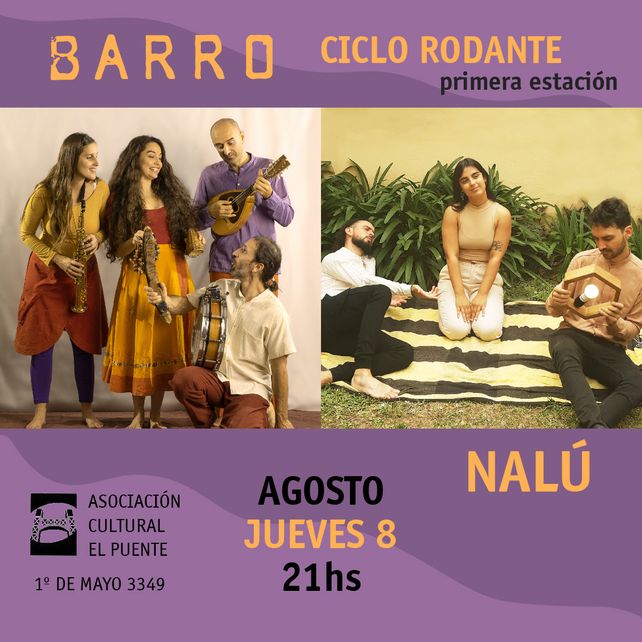 Barro inicia un Ciclo Rodante para las Músicas Originales Barro inicia un Ciclo Rodante para las Músicas Originales