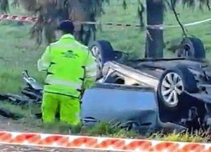 Imputaron por homicidio al conductor del auto que despistó en Panamericana