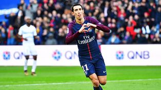 Di María brilló e hizo olvidar a Neymar