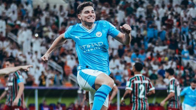 Julián Álvarez fue elegido el mejor jugador de la final del Mundial de Clubes