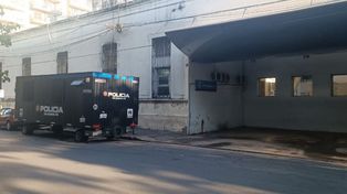 La guardia del Hospital Provincia, sobre calle Zeballos, volvió a atender este miércoles con control de circulación.&nbsp;