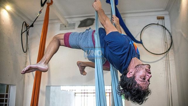 Circo y arte en las alturas, una cuestión seria y científica