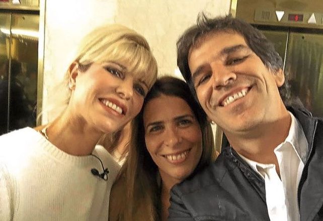 Rabolini con su nueva pareja