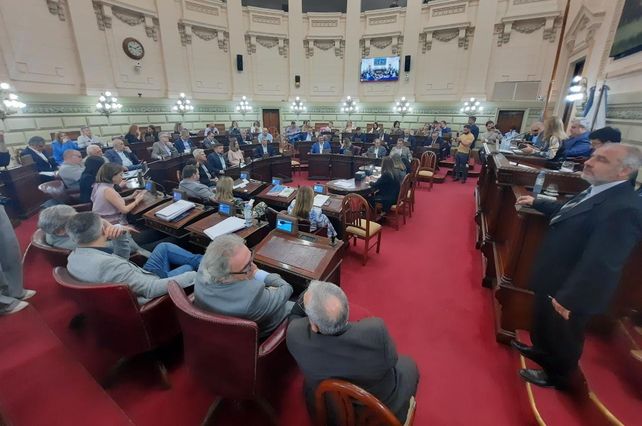 El debate en la Cámara baja provincial.&nbsp;