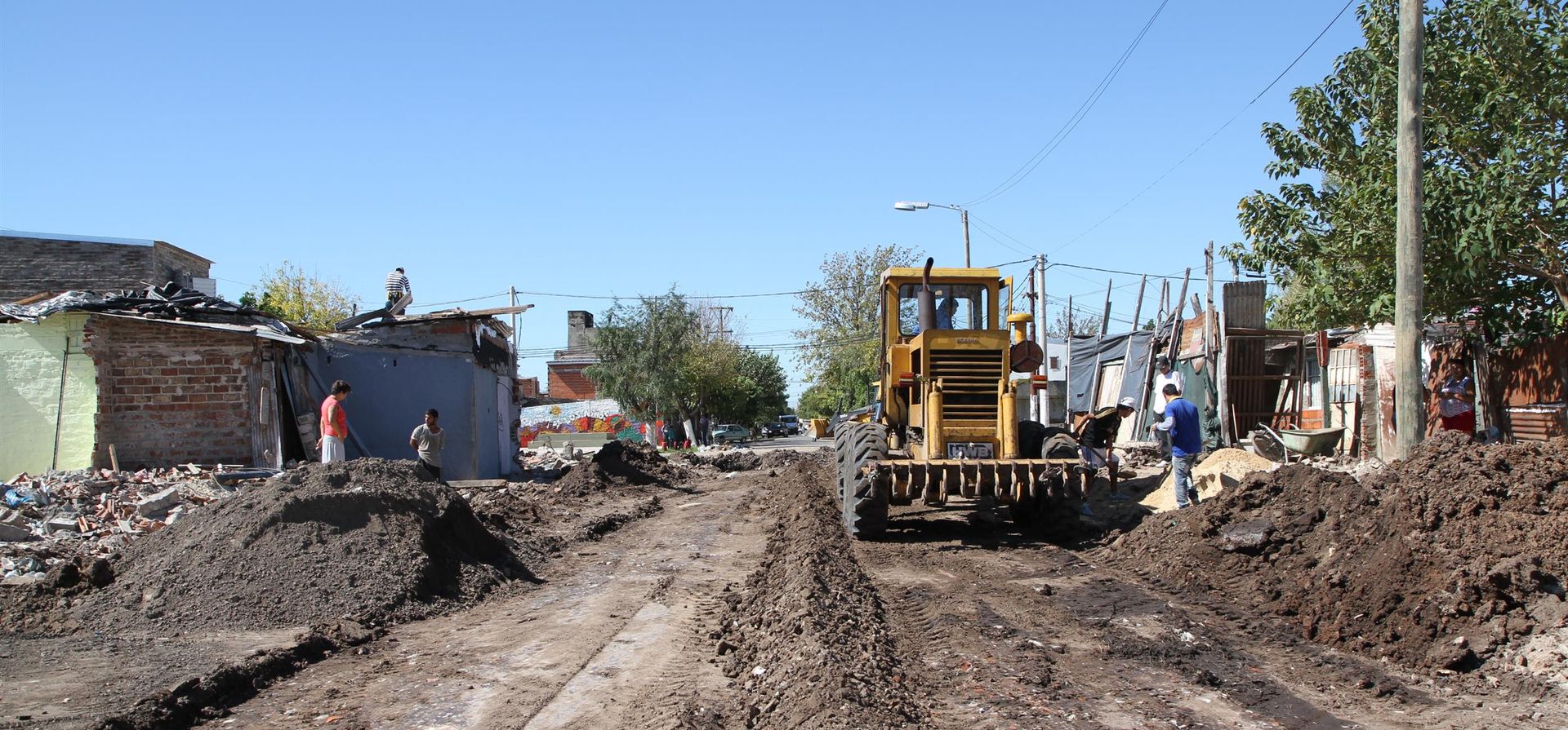 Rosario recibe menos fondos que Pérez para urbanizar barrios populares