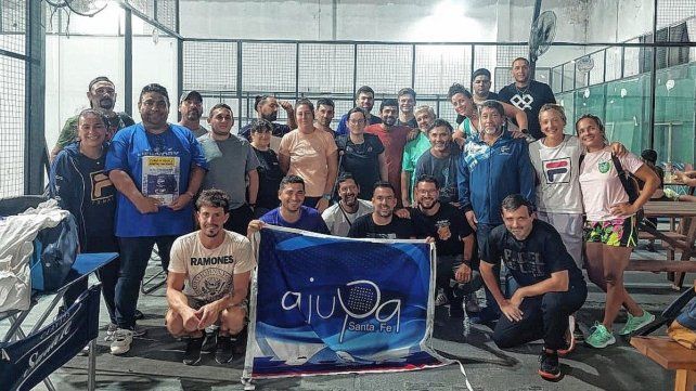 Fue alta la convocatoria de aspirantes a Fiscales y Árbitros de Pádel que se hizo en Santa Fe.