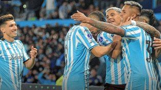Racing ganó bien por la Copa Sudamericana.