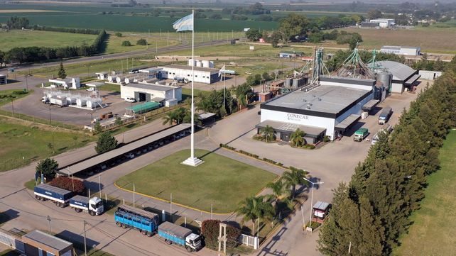 El parque industrial de Carcarañá.