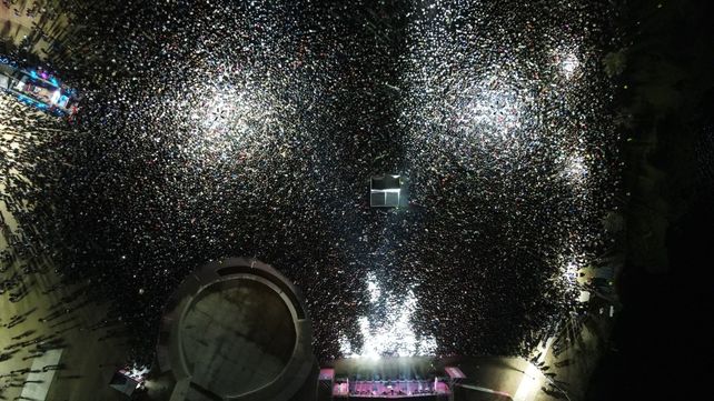 QLokura convocó a una multitud en el cierre del Fan Fest de los Juegos Suramericanos en Santa Fe