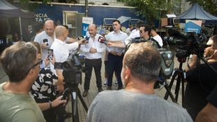 El secretario de Salud municipal, Leonardo Caruana, y el subsecretario de Promoción de la Salud santafesino, Sebastián Torres, brindaron detalles sobre la situación del dengue en Rosario.