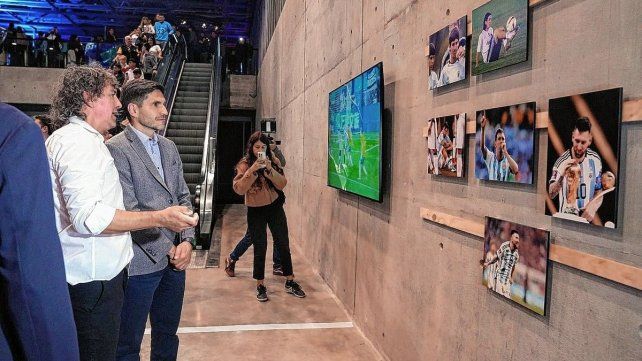 Messi, protagonista de una muestra fotográfica en el Molino Fábrica Cultural