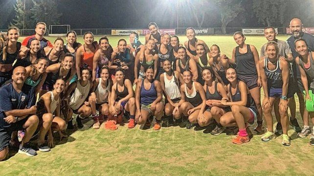 Santa Fe Rugby realiza su pretemporada en su extenso predio ubicado en Sauce Viejo.