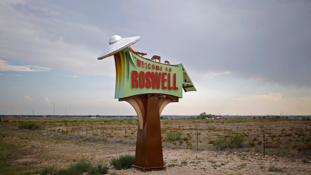 Roswell, Estados Unidos, se convirtió en la "Sede Mundial del Ovni", por el descubrimiento de 1947