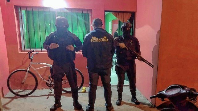 Siete detenidos por narcomenudeo en Concepción del Uruguay
