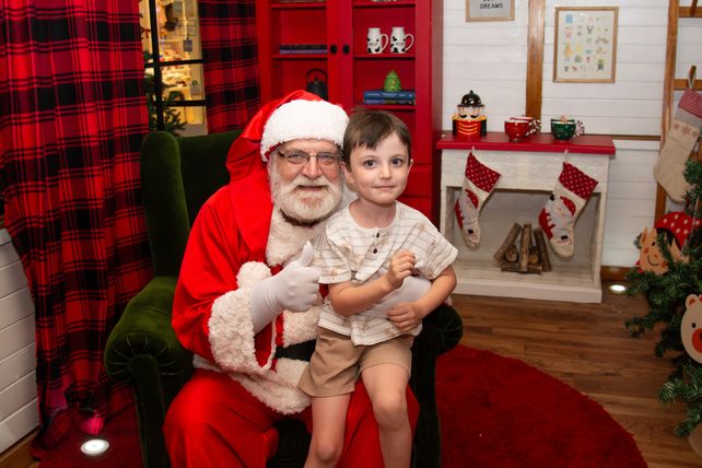 Papá Noel y Donato Cecotti
