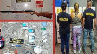 Prisión domiciliaria en otro barrio a la mujer que le incautaron droga y armas