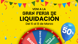 ChangoMâs invita a sus clientes a la Gran Feria de Liquidación