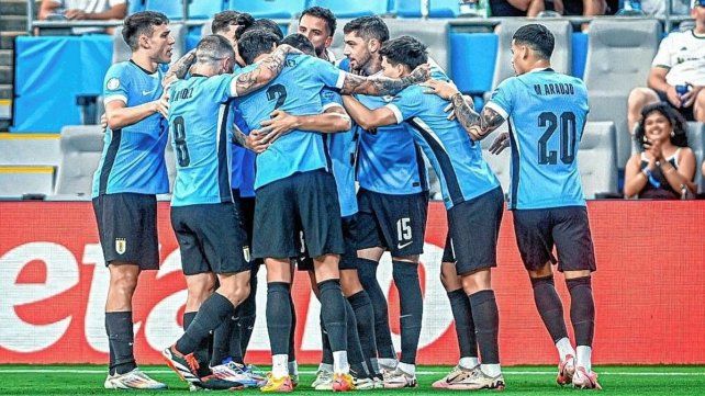 Uruguay festejó en los penales.