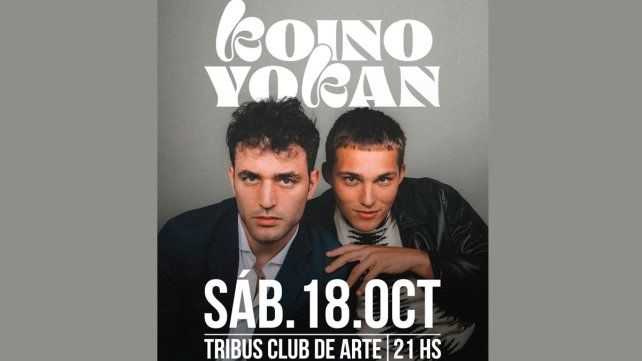 Koino Yokan llega a Tribus con un show cargado de energía
